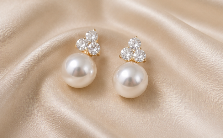 Pearl Bloom Earrings
