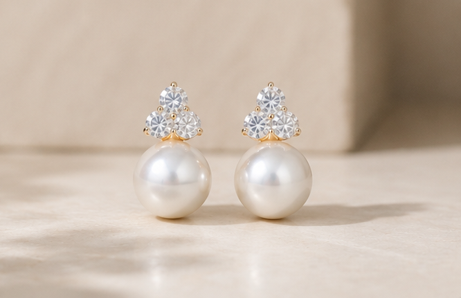 Pearl Bloom Earrings