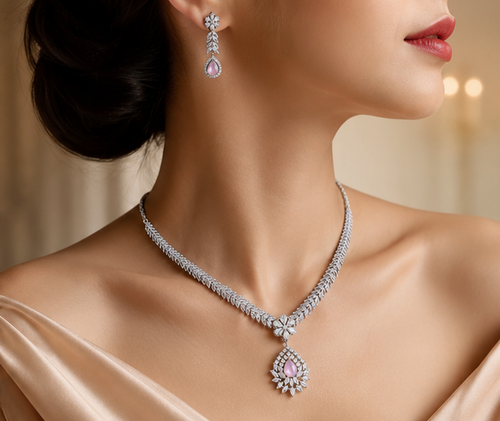 Blush Royale Necklace Set