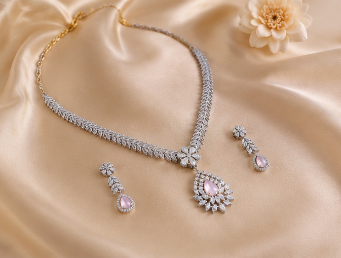 Blush Royale Necklace Set