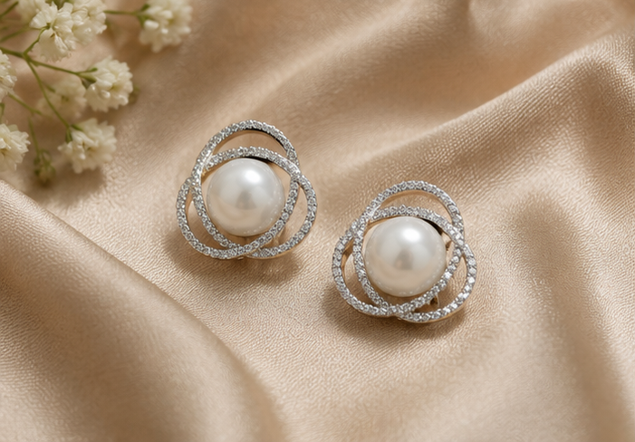 Celestial Pearl Studs