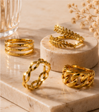 Premium Minimalist Stackable Ring Set