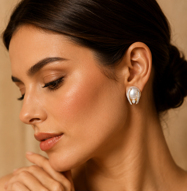 Pearl Luxe Glow Earrings