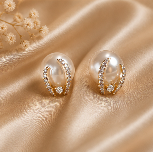 Pearl Luxe Glow Earrings