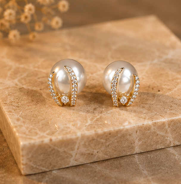 Pearl Luxe Glow Earrings