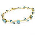 Enchanted Aquamarine Leaf Vine Bracelet | MPS & Co.