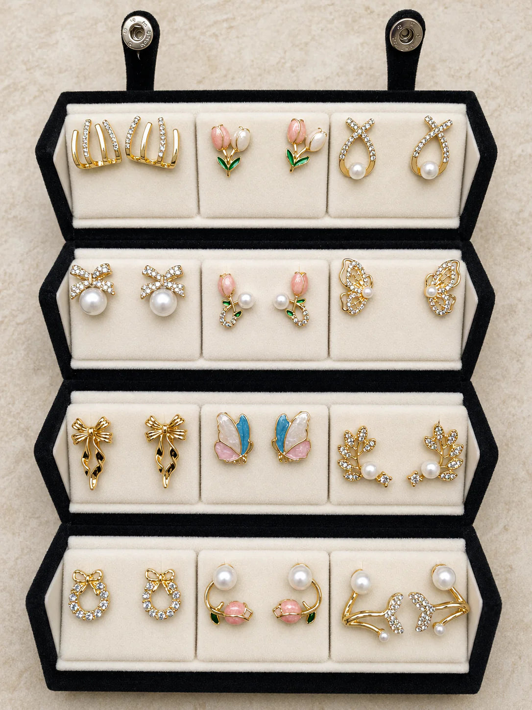 12-Pair Earring Collection Gift Box