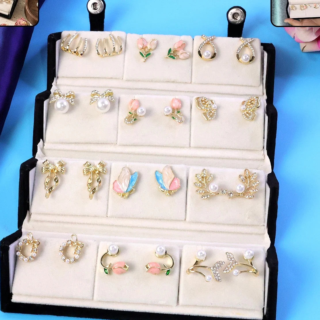 12-Pair Earring Collection Gift Box
