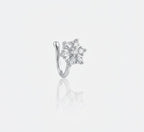 Classic Silver Tone Snowflake Nose Pin | MPS & Co.