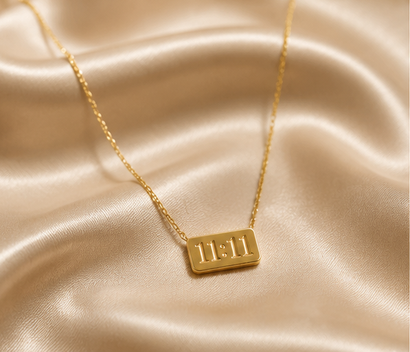 Elegant 11:11 Angel Number Bar Pendant | MPS & Co.