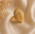 Sculptural Ribbed Statement Ring | MPS & Co.