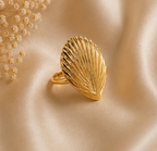 Sculptural Ribbed Statement Ring | MPS & Co.