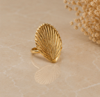 Sculptural Ribbed Statement Ring | MPS & Co.