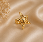Dimensional Layered Celestial Star Ring | MPS & Co.