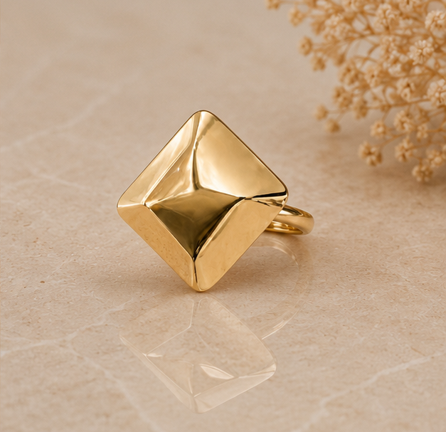 Chunky Pyramidal Statement Ring | MPS & Co.
