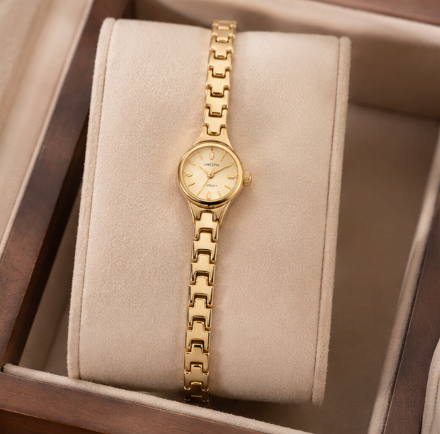 Gold Minimalist Link Bracelet Watch | MPS & Co.