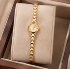 Gold Minimalist Link Bracelet Watch | MPS & Co.