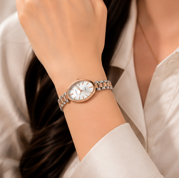 Two-Tone Rose Gold and Silver Watch | MPS & Co.