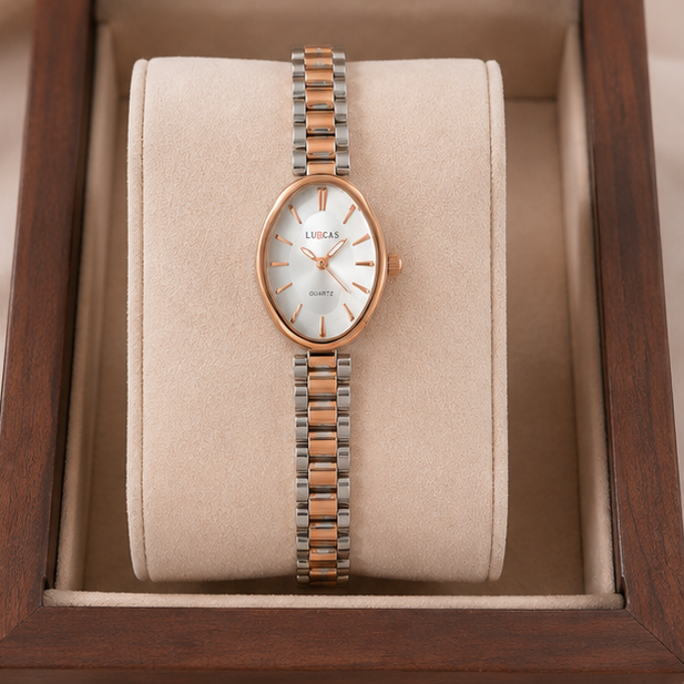 Two-Tone Rose Gold and Silver Watch | MPS & Co.
