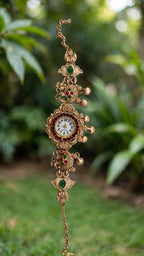 Vintage Temple Peacock Watch Bracelet | MPS & Co.