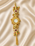 Ethnic Floral Wheel Bracelet Watch | MPS & Co.