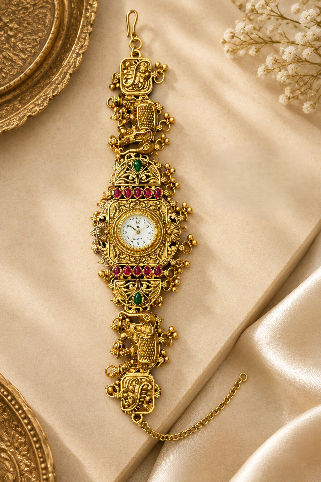 Elephant Motif Royal Bracelet Watch | MPS & Co.